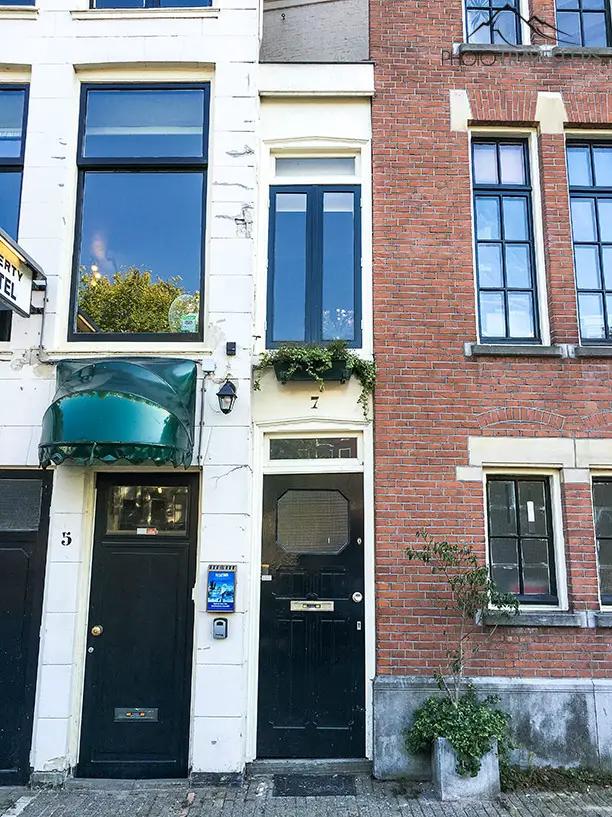 Das Haus Singel 7 ist das schmalste Haus der Stadt
