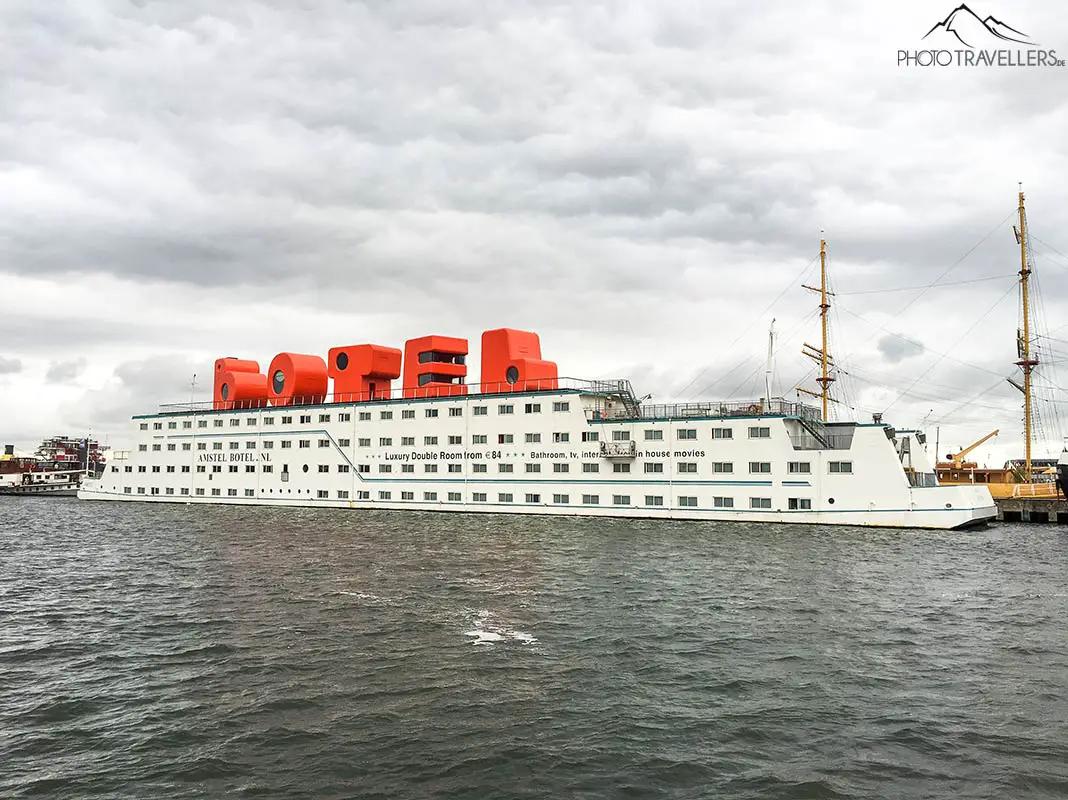 Das Bootshotel Amstel Botel
